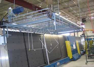 Overhead Spacer Conveyors Typically 8 to 20 feet long, but customization is