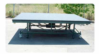 5661 FREE FALL, BREAK OUT & CUTTING TABLES Air Float Free Fall Tables Ideal for dropping, moving and