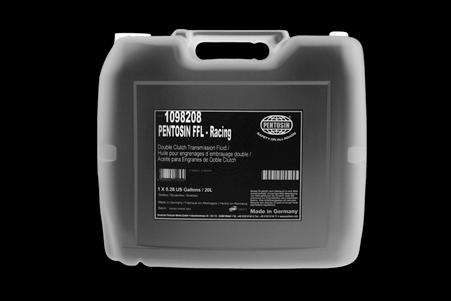 PRODUCT DATA SHEET TRANSMISSION FLUID PENTOSIN FFL RACING Double Clutch Transmission Fluid for Nissan GT-R DESCRIPTION Pentosin FFL Racing is a special fully synthetic transmission fluid which has