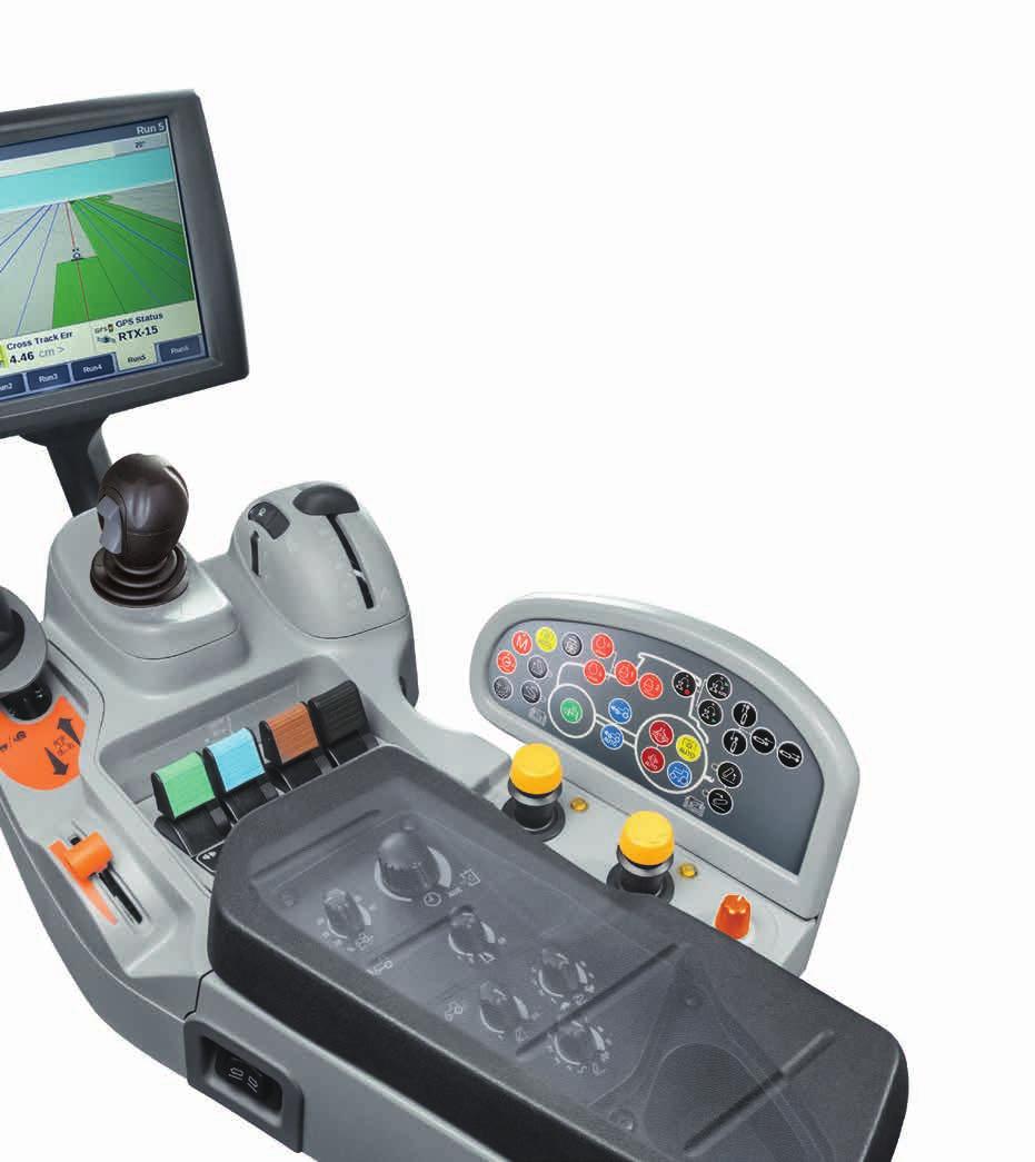 11 10.4-inch, widescreen IntelliView touchscreen monitor Select paddle or joystick control for remote valves 3 and 4.