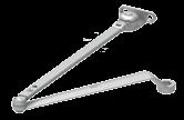required for parallel arm moutig Optioal 4050-3049L Log Hold-Ope Arm 4050-3077EDA Extra Duty Arm 4050-3049EDA Hold-Ope Extra Duty Arm No-haded No-haded Haded Hold-ope adjustable shoe Icludes LONG