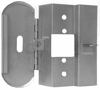 No Strike Preparation is Required In search of a temporary construction lock that is affordable and easy to install? The Larry Lock is your answer.