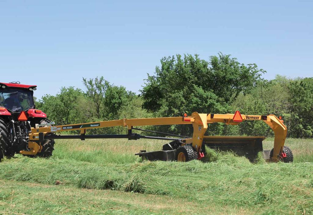 MC2800/MC3300/MC3700/MC4500 MOWER CONDITIONERS Key features such as the Quick-Clip Blade Retention and Quick-Change Shear Ring, are designed for productivity, functionality and to allow for quick and