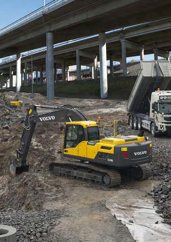 Volvo excavators