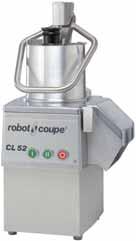 VEGETABLE PREPARATION MACHINES CL 52 1 speed CL 52 MOTOR BASE Induction motor Complete selection of discs, refer page 18 10 Dicing 4 French Fries available VEGETABLE PREPARATION FUNCTION Metal