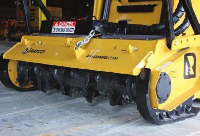Our customers demanded a mulcher that was capable of crossing roadways and sensitive turf but still had the power and in-woods characteristics of a dedicated forestry machine.