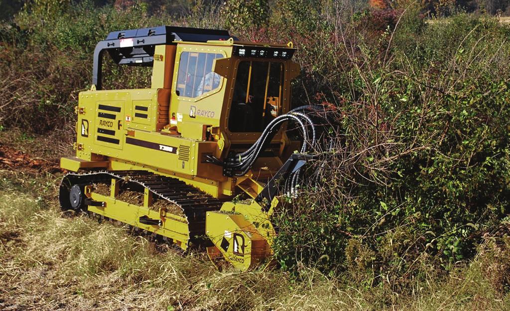 SUPER T360 FORESTRY Jr STUMP MACHINE CUTTERS Rayco s T360 mulcher offers all the right features in a highly productive package to suit your large-mulcher needs.