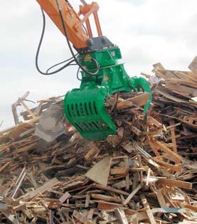 HGR Handling grapple for Carriers 3 to 60 tons The design and clamping force of the Montabert HGR Handling Grapples make them the natural choice for sorting and moving demolished materials, rock,