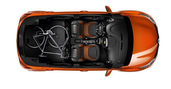 Inside adventure The superbly practical Renault Captur has set its sights on explorers, providing them with storage