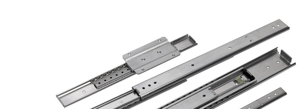 The five most common types of linear guide systems are based on profile rail, drawer slides, linear bearings, guide wheels, and plain bearings.