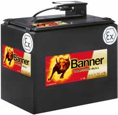 TRACTION BULL EX FOR EXPLOSION SAFETY. Traction ATEX batteries are the solution for the drive systems of forklift trucks in areas subject to the danger of explosion.