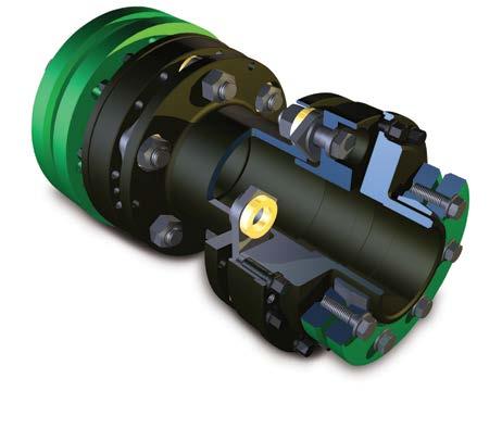 Pump Spacer Coupling TFI Series w/ Torsi-Lock - Torsiflex-i API610/ISO13709 Double Flex Spacer All Torsi-Lock devices must be sized to transmit the actual application Peak Torque.
