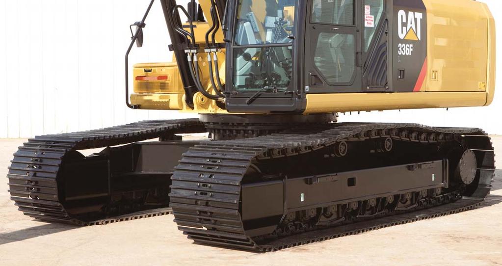 Durable Structures Made to work in your tough, heavy-duty applications Stable Undercarriage The undercarriage contributes significantly to outstanding stability and durability.