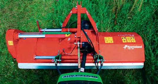 Available with hammer blades or universal Y blades with fan blades. The Hydraulic Offset Ideal for clearing out field edges.