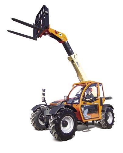 5 m) Model G5-19A With its compact size, agile design, and clear view cab, the JLG model G5-19A telehandler was built to boost productivity around crowded job sites.