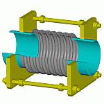 Expansion Joint Options: Limit Rods: Limit rods are used to protect the bellows from movements in excess of design that occasionally occurs due to plant malfunction or the failure of an