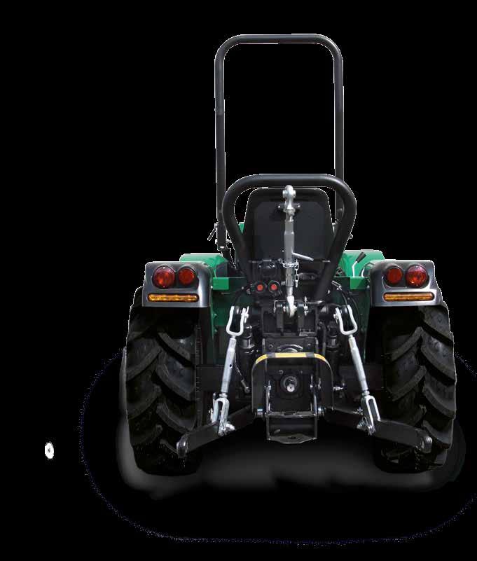 ENGNE: HEART OF POWER KUBOTA ENGNES HAVE BEEN CHOSEN FOR THE CROMO TRACTORS.