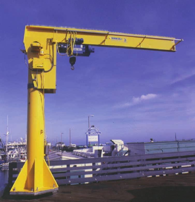 JIB CRANES MOTORIZED CUSTOM ENGINEERED FOR LONG LIFE We custom engineer our motorized jib cranes to assure a long service life for your specific application.