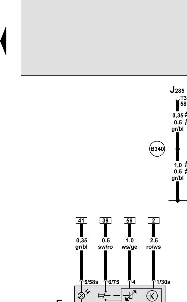 Page 4 of 5 Audi A6 Current Flow Diagram No.