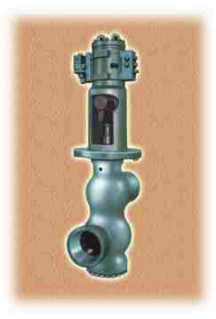 HP Bypass Valve Combined pressure reducing and de-superheating valve.