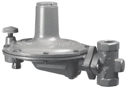 Y600A Series Pressure Reducing Regulators Introduction Maximum Inlet Pressure The Y600A Series direct-operated, spring-loaded regulators provide economical pressure reducing control in a variety of