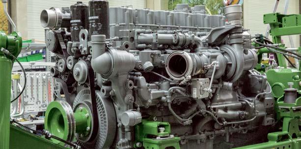 Clean engine technology The LIEBHERR engine that powers the BiG M 450 is Emission Stage IV compliant and uses SCR technology (Selective Catalytic Reduction) to achieve clean combustion.