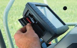 The QUANTIMETER and the moisture measurement function allow the yield to be determined while