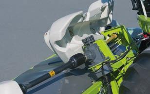 activation of paddle, auger and the mower unit means that DIRECT DISC can also be started under full load Three