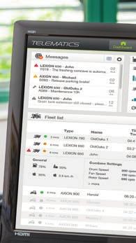TELEMATICS. Documentation and service online. A complete overview with just a click of the mouse.