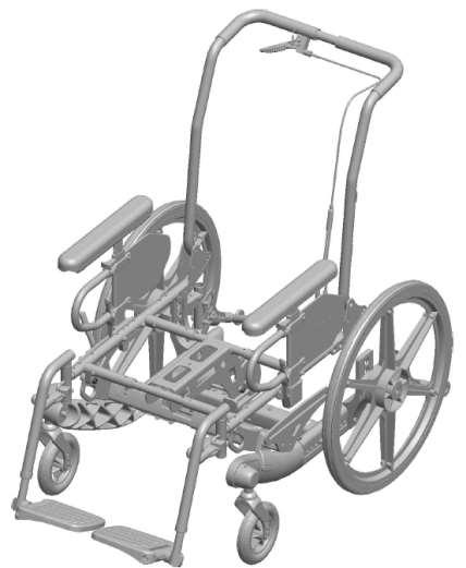 3 PARTS OF THE WHEELCHAIR 4 3 7 12 8 5 6 1 2 1. Back Post 2. Rear Wheel 3. Stroller Bar 4. Trigger Handle and Cable 5. Anti-tip 6. Seatpan 7. T-Style Armrest 8.