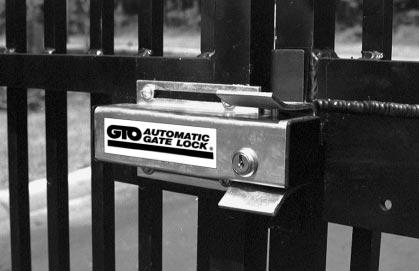 AUTOMATIC GATE LOCK Installation Manual PLEASE NOTE... due to the various mounting applications, no mounting hardware is provided.