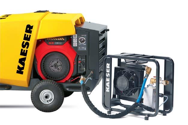 COMPRESSOR GASOLINE ENGINE PACKAGE DIMENSIONS Free Air