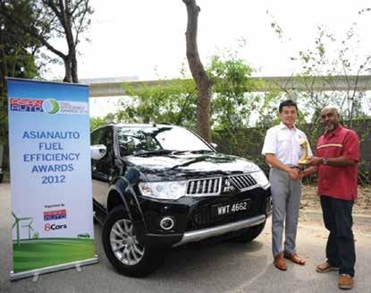 The Mirage and the Pajero Sport VGT both claimed first prize in the Compact City Cars and Premium SUVs categories, respectively.