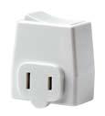 Taps and Adapters Plug-In Switch provides ON/OFF switching at outlet location Plug-In Outlet Adapters provide convenient expansion of outlet capacity Lampholder Outlet Adapters convert lampholders