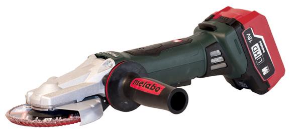 BRUSHLESS ANGLE GRINDERS FLAT HEAD ANGLE GRINDER Corded Power and Safety in a Cordless Grinder 18V 4- Brushless Angle Grinder WPB 18 LTX BL 115