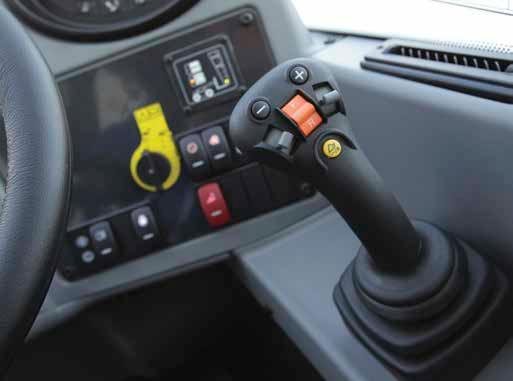 Simple controls designed around the operator: Permanent control.