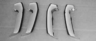 95 Front/Rear Bumper Guards & Rubber 68-72 Front/Rear Rubber only...$64.