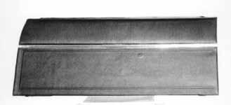67 rear door panel 67 Chevy II door panels for the 67 Novas display the correct patterned white mylar stripe in a