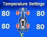 5 Press the set key to complete the front tire pressure warning value setup mode. The system will automatically enter the rear tire pressure set up mode.