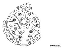 a. Install the differential support assembly rear with the 4 bolts. Torque: 8 N*m (82 kgf*cm, 71 in.*lbf) INSTALLATION Fig.