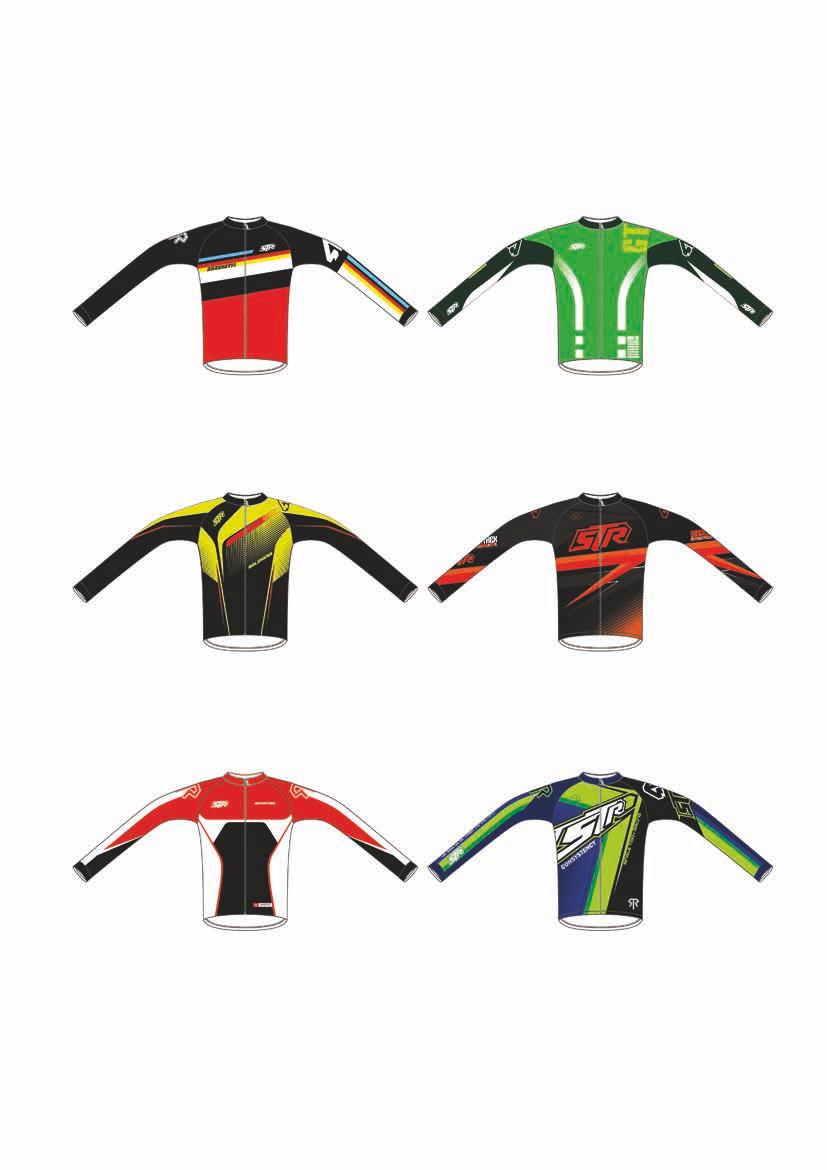 SUBLIMATION CYCLING MATERIAL : DRY FIT Energetic L/S Gtem L/S Boldness L/S Discovery L/S