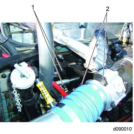 INSTALLATION OF ADAPTER AND INTAKE THROTTLE VALVE Install the adapter and intake throttle valve as follows: 1.