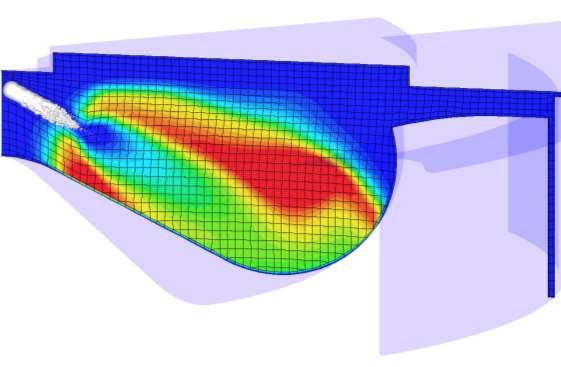 CFD Simulations of a Dual Fuel Engine * Premixed Natural Gas (methane) + Diesel Pilot injection Tabulated