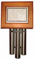 be used for 3 separate entrances with 3 distinct tones Brushed pewter resonance chambers Oak finish cabinet Uses 16V transformer Optional battery power -