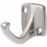 Robe Hooks L94 Robe Hook Finish Packaging Part Number Chrome Plate Display Pack L94CPDP Satin Chrome