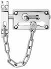 Series Architectural Hinges 140 Door Chain Lock - Key Operated page 13 page 13 page 14 page 21