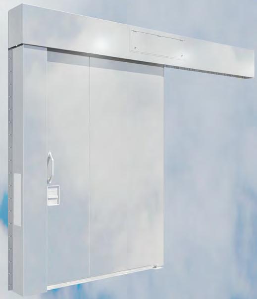 10 External (Offshore, H-60, H-120) H-120S Sliding door H-120S is the choice when you need a large heavy duty sliding door External sliding doors applied for offshore constructions as protection