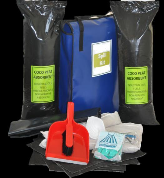 PRODUCT CATALOGUE - SPILL KITS A PORTABLE/TRUCK SPILL KITS (Refills kits and single items replacements available for all kits) 45l UNIVERSAL SPILL KIT: OILS, DIESEL, FUEL & SOLVENTS 75l UNIVERSAL