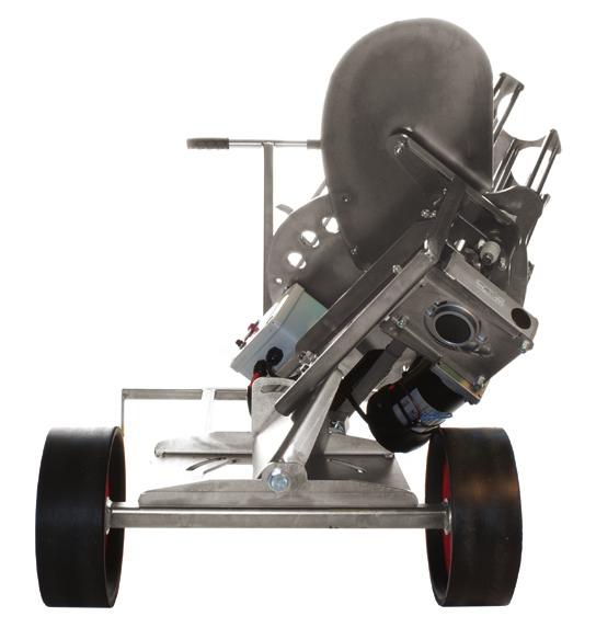 wheelbase sold separately 75m x200 Midi-Mini Optional CLUBMAN TRAINER Suitable for private or club use with a throwing distance of up to 75m, this 12v machine is