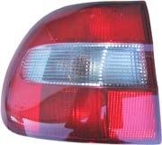 459722 bis 599999 1011315 30801925 Combination taillight outer right Volvo V40 Fitting position: outer right Volvo V40: yearsmodel to 2000, chassis no.